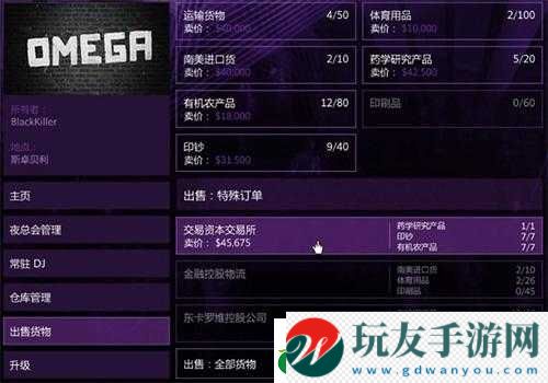 GTAOL夜生活DLC貨物漲價(jià)攻略：夜店經(jīng)營(yíng)者的盈利之道揭秘