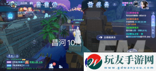 夢幻新誅仙昌合城靈妖位置信息